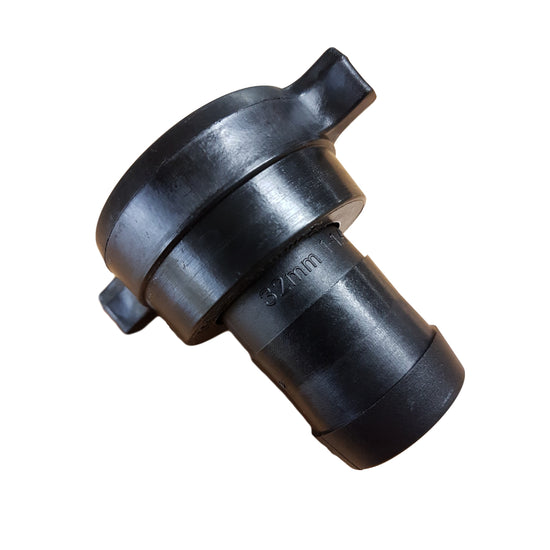 Sullage Hose Nut & Tail - 32mm